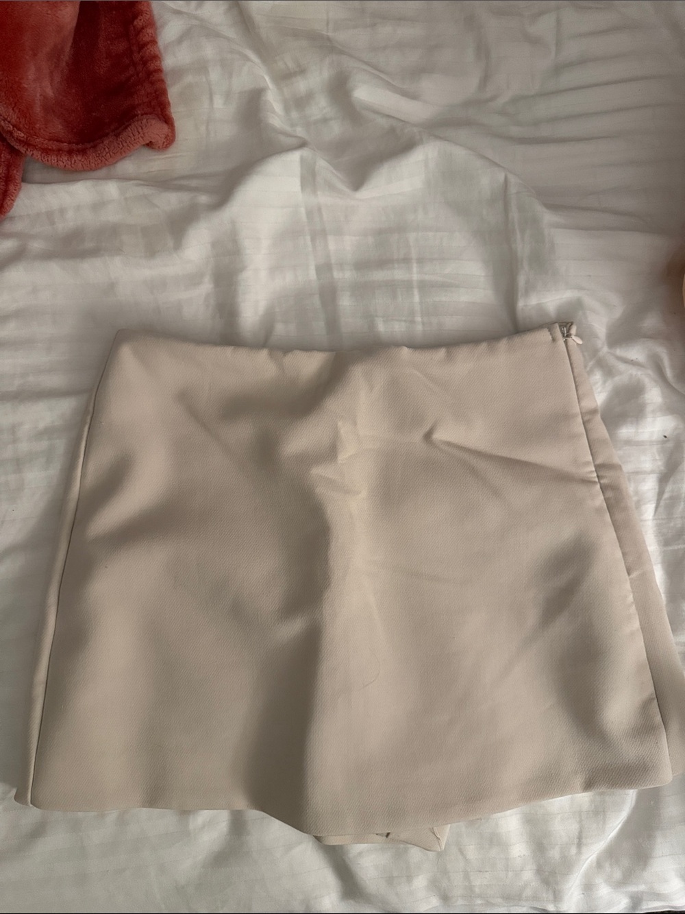 Zara Cream Mini Skirt